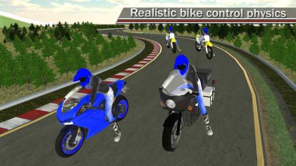 Heavy Bike Moto Rider 3D: F1 Track Racer Stunts screenshot 3