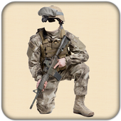 Army Commando Photo Suits أيقونة