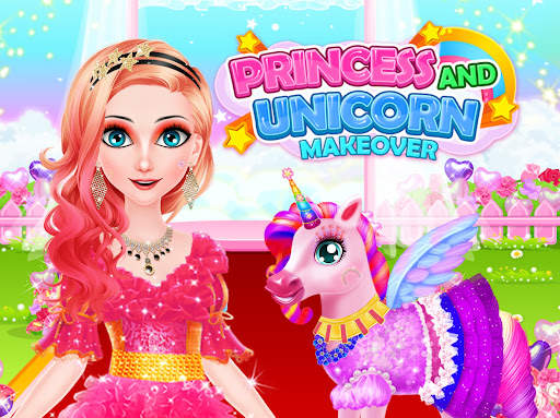 Girl Games: Unicorn & Princess screenshot 1