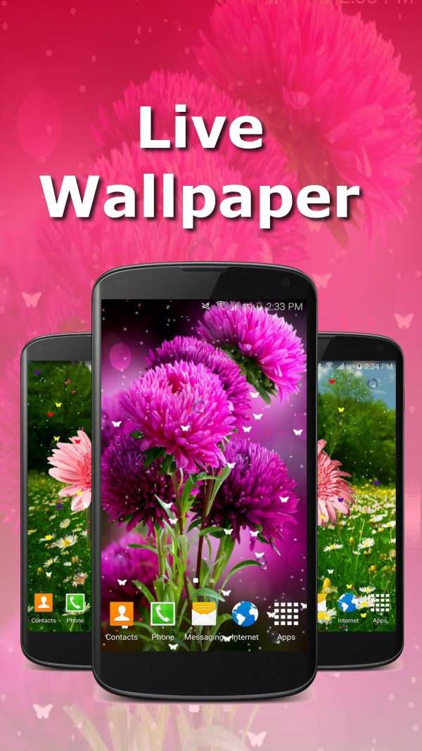 Live Wallpaper - Flowers screenshot 2