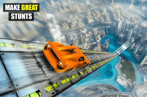 Mega Ramp car Impossible Jump screenshot 12