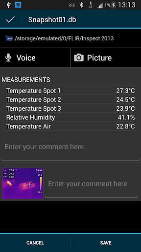 FLIR Tools Mobile 2019 screenshot 4