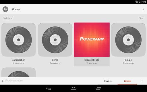 Skin for Poweramp Suru screenshot 10