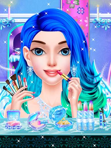 Ice Queen Makeup Salon Games For Girls screenshot 4
