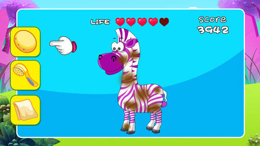 Bella playtime with baby zebra - girls pet game screenshot 14