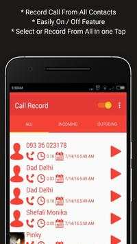 Call Record - Automatic Record screenshot 1
