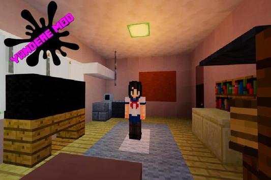 Yandere Mod for minecraft screenshot 1