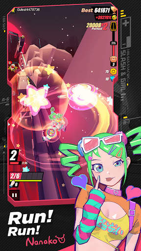Slash & Girl - Endless Run screenshot 1