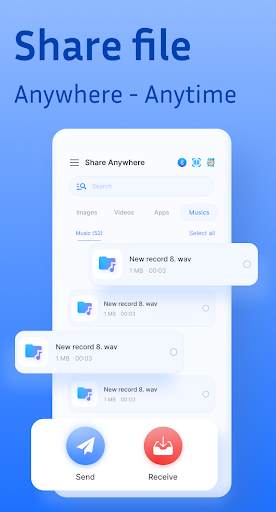 Share - File Transfer, Connect screenshot 1
