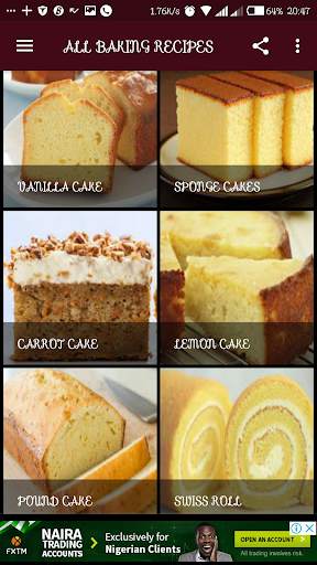 ALL BAKING RECIPES screenshot 2