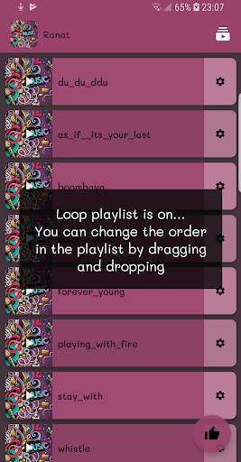 Playlist Lucky dub offline screenshot 4