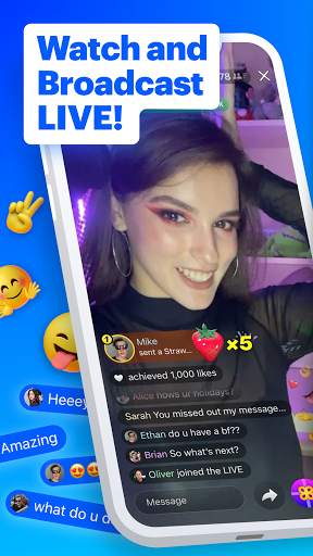 Blaster LIVE: Live Stream, Liv screenshot 1