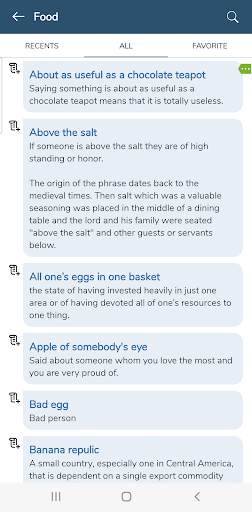 All English Idioms & Phrases screenshot 3