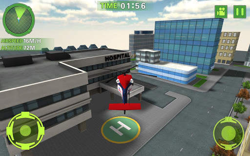 Ambulance Helicopter Simulator screenshot 5