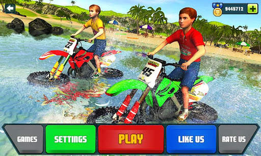 Water Surfer Motorbike Racing screenshot 1