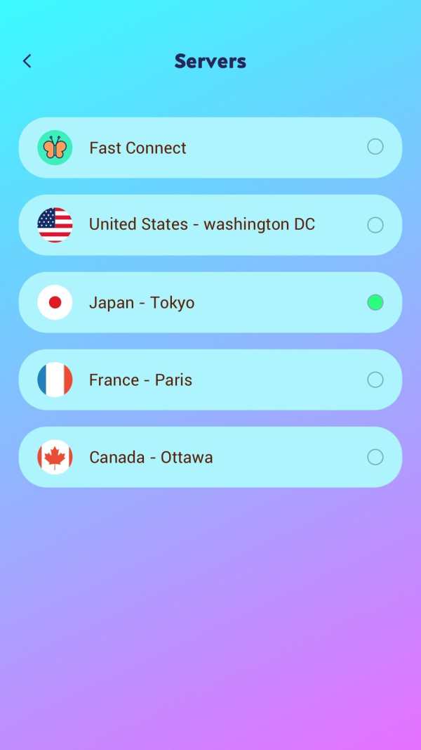 butterfly vpn screenshot 2