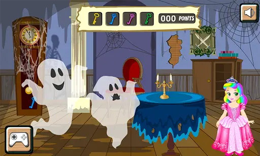 Ghost escape - Princess Games स्क्रीनशॉट 5