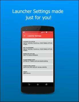 W8 Launcher screenshot 3