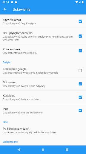 Kalendarz PL screenshot 7
