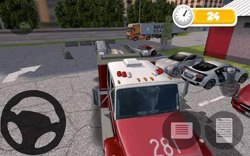 FIRE TRUCK PARKING HD screenshot 6