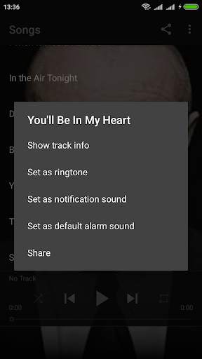 Phil Collins OFFLINE Songs screenshot 3