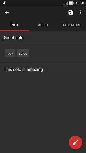 Song Note - Tabs, Audio, Guitar, Bass & More screenshot 3