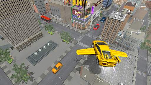 Flying Sports Car Simulator screenshot 5