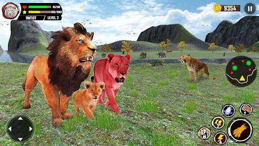 Lion Family Simulator 3d Games screenshot 3