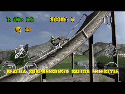 Corrida de motos de trial 3 screenshot 1