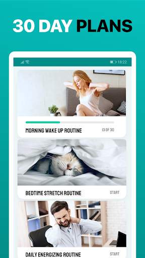 Warm Up & Morning Workout App by Fitness Coach screenshot 1