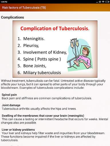 Tuberculosis TB Symptoms Causes & Diet Help screenshot 14
