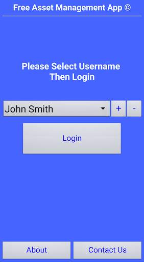 Free Asset Management App screenshot 1