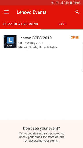 Lenovo Events screenshot 2
