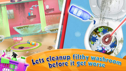 Girl House Cleaning: Messy Home Cleanup screenshot 4