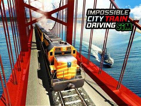 Impossible City Train Driving Sim screenshot 6