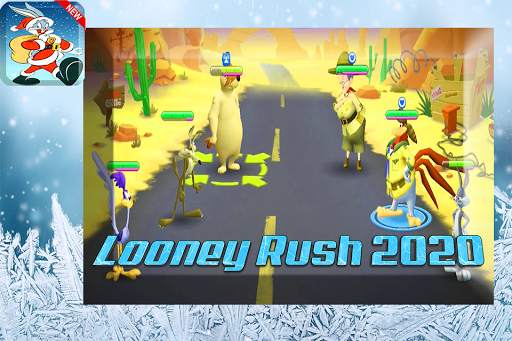 Rabbit Toons Dash : Looney Rush Adventure скриншот 2