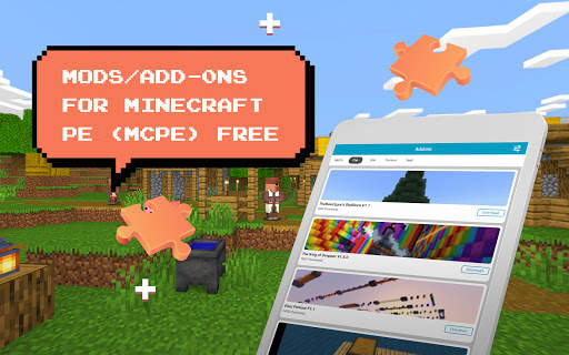 Add-ons for minecraft pe, mcpe screenshot 10