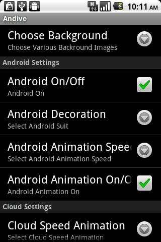 Andive Free Live WallPaper screenshot 3