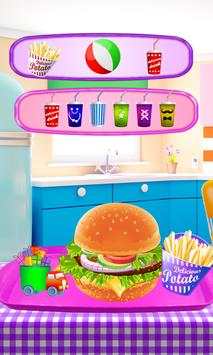 Sky Burger Maker Cooking Games screenshot 4