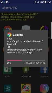 Export App(APK File) To SD Card screenshot 3