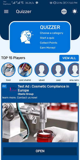 Quizzer - Earn Real Cash screenshot 2