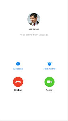 Mr Funny call me !! - Fake Call screenshot 3