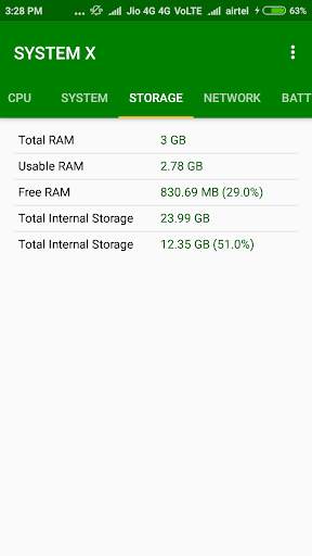 System X - Hardware & Software 3 تصوير الشاشة