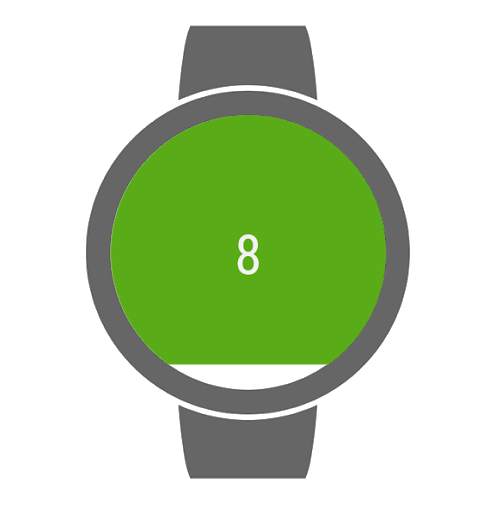 Counting for Android Wear screenshot 2