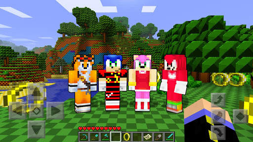 Sonic Skin & Maps For MINECRAFT PE screenshot 1