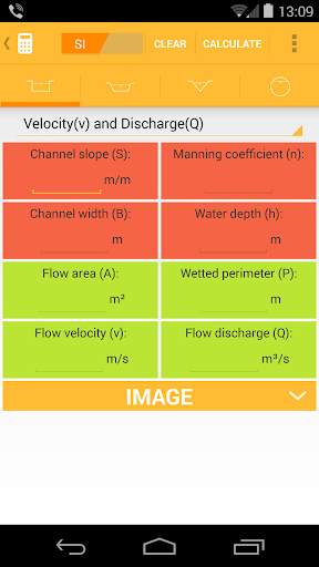 Flow Calculator screenshot 1