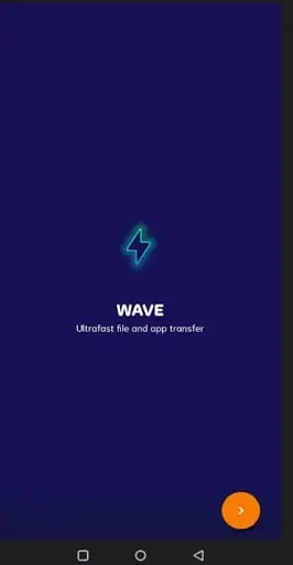 WAVE - Ultrafast file transfer app screenshot 1