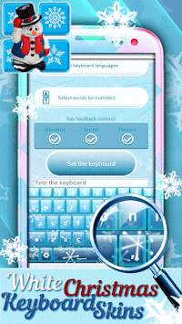 White Christmas Keyboard Skins screenshot 9