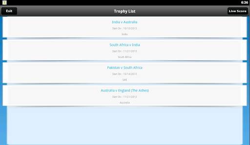 Live Cricket Scores & Schedule screenshot 11