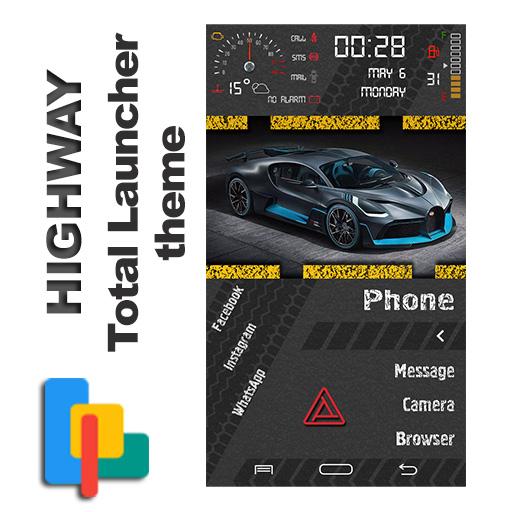 Тема Highway для Total Launcher icon